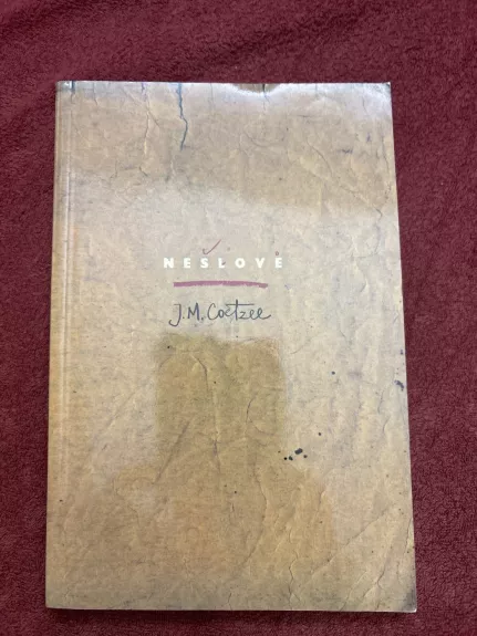 Nešlovė - J. M. Coetzee, knyga