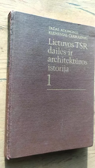 Lietuvos TSR dailės ir architektūros istorija (1 tomas)