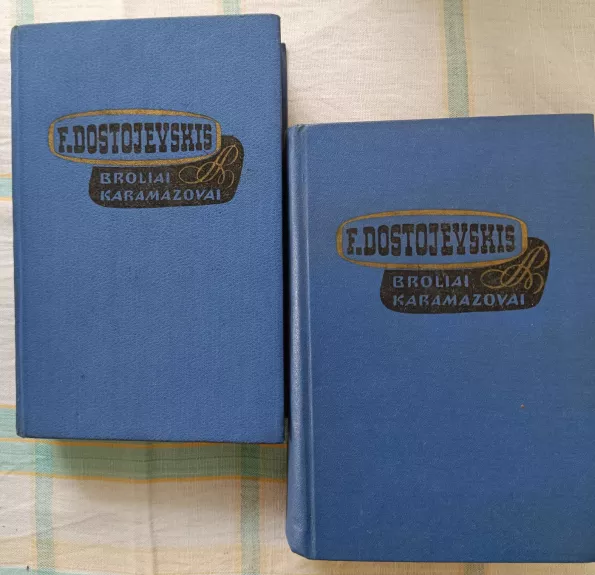 Broliai Karamazovai (2 tomai)