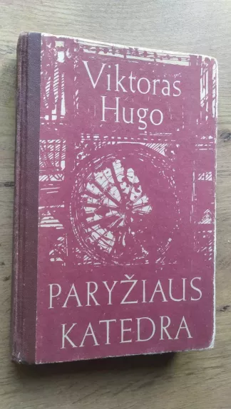 Paryžiaus katedra - Viktoras Hugo, knyga