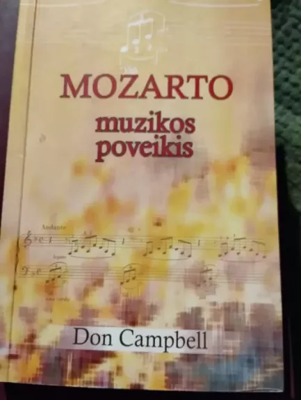 Mocarto muzikos poveikis vaikams - Don Campbell, knyga