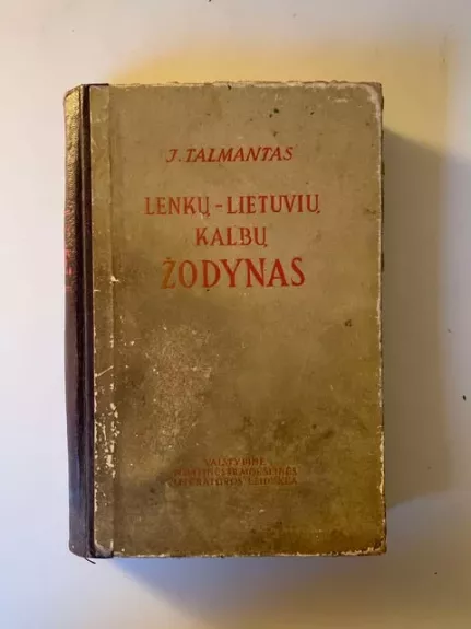 Lenkų-lietuvių kalbų žodynas