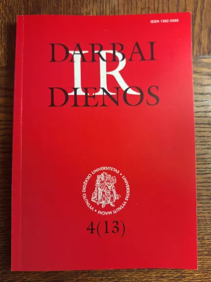 Darbai ir dienos (13 tomas)