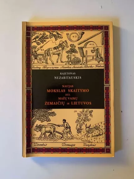 Naujas mokslas skaitymo dėl mažų vaikų žemaičių ir Lietuvos - Kajetonas Nezabitauskis, knyga