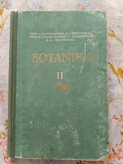 Botanika (II knyga)