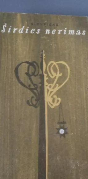 Širdies nerimas - Stefan Zweig, knyga