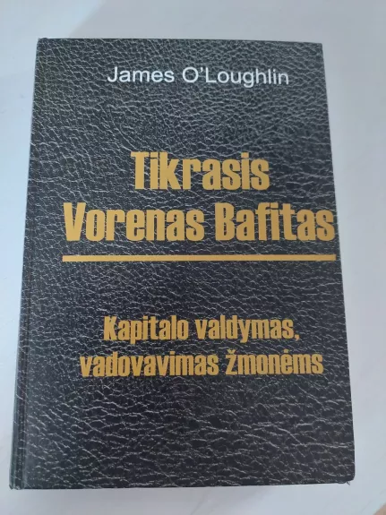 Tikrasis Vorenas Bafitas. Kapitalo valdymas, vadovavimas žmonėms