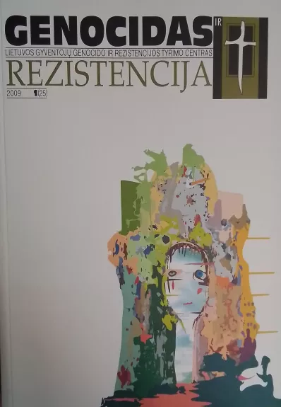 Genocidas ir rezistencija 2009 1(25)
