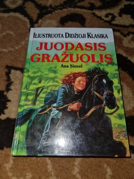 Juodasis gražuolis - Ana Siuvel, knyga
