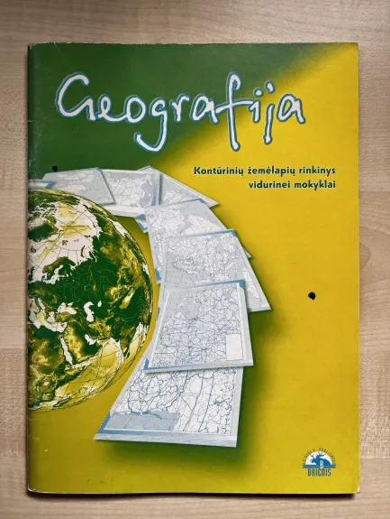 Geografija. Kontūrinių žemėlapių rinkinys vidurinei mokyklai