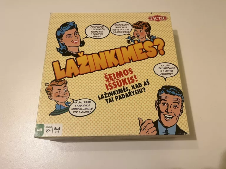 Žaidimas „Lažinkimės?“