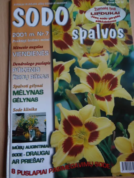 Sodo spalvos 2001/7