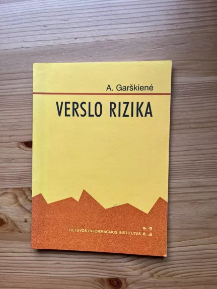 Verslo rizika - A. Garškienė, knyga 1