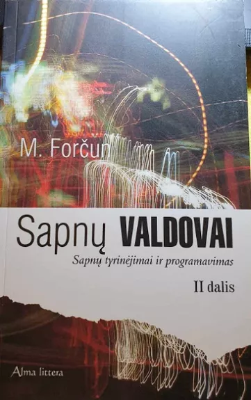 Sapnų valdovai 2 dalis - M. Forčun, knyga