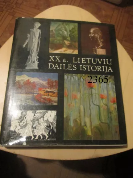 XX a. lietuvių dailės istorija I tomas - Autorių Kolektyvas, knyga 1