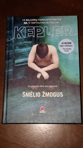 SMĖLIO ŽMOGUS - Lars Kepler , knyga 1