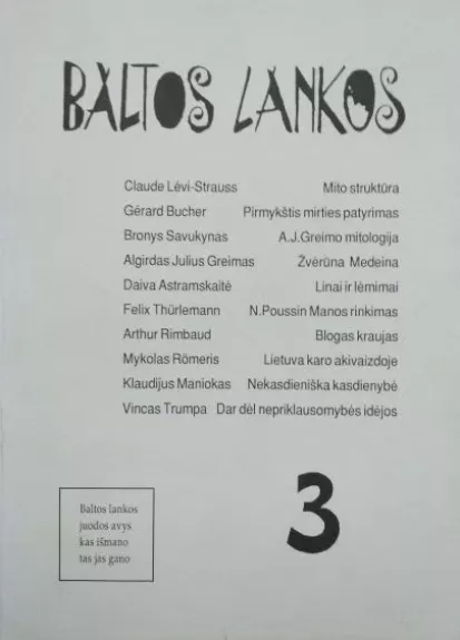 Baltos lankos 3