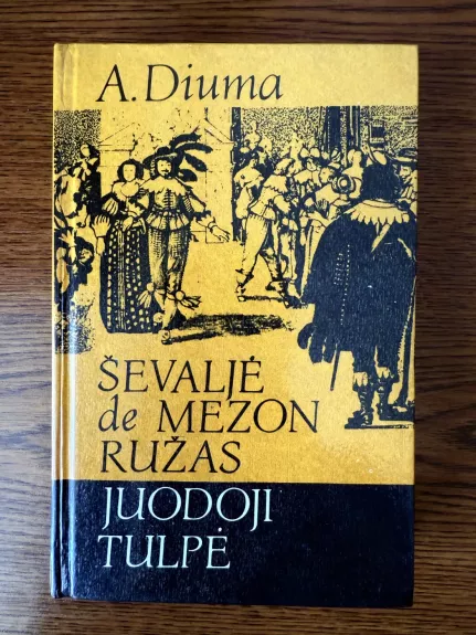 Ševaljė de Mezon Ružas. Juodoji tulpė