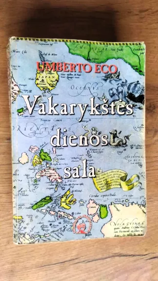 Vakarykštės dienos sala - Umberto Eco, knyga