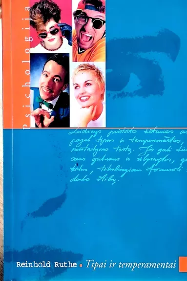 Tipai ir temperamentai - Reinhold Ruthe, knyga