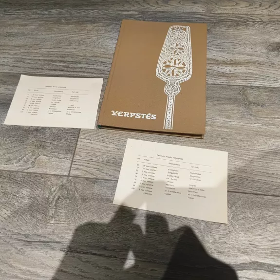 Verpstės - Kataloga sudarė : Aušra Kargaudienė, knyga 1