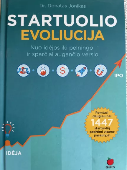 STARTUOLIO EVOLIUCIJA - Donatas Jonikas, knyga