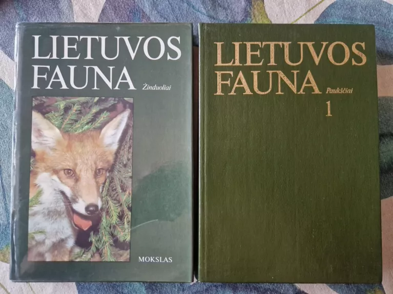 Lietuvos fauna : Paukščiai (2 dalys)