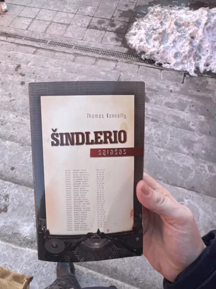 Šindlerio sąrašas - Thomas Keneally, knyga