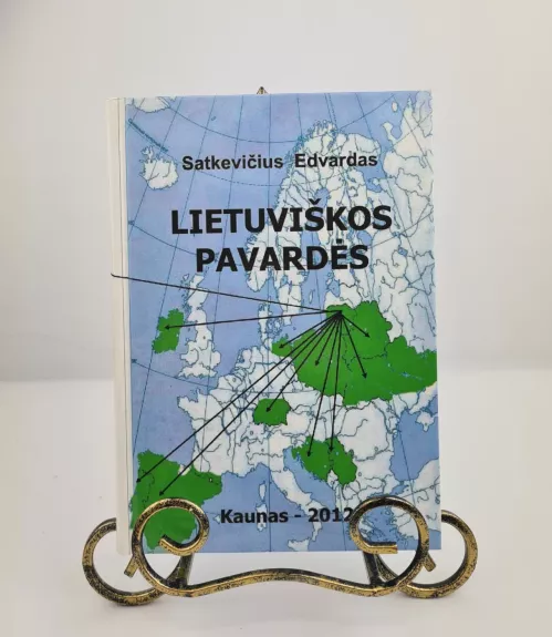 Lietuviškos pavardės - Edvardas Satkevičius, knyga
