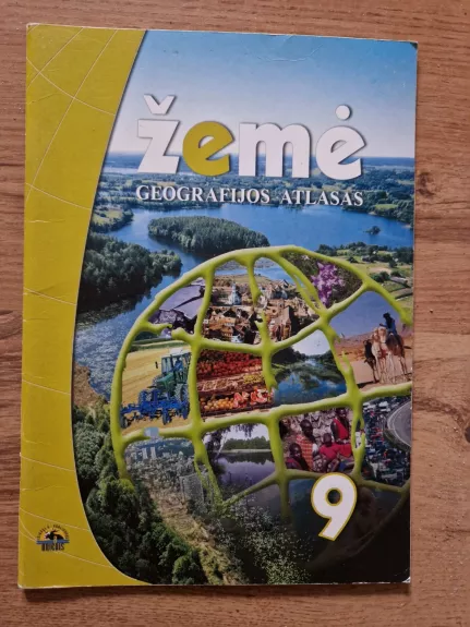 Žemė 9. Geografijos atlasas 9 klasei