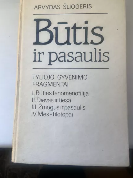 Būtis ir pasaulis
