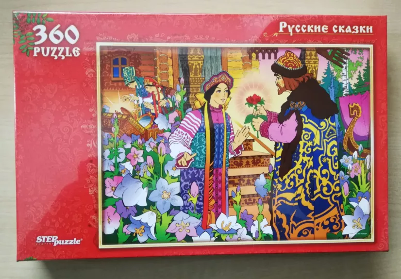 Dėlionė Puzzle 360 "Raudonoji gėlelė" / 360 Puzzle The Scarlet Flower