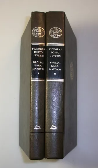 Broliai Karamazovai (2 knygos)