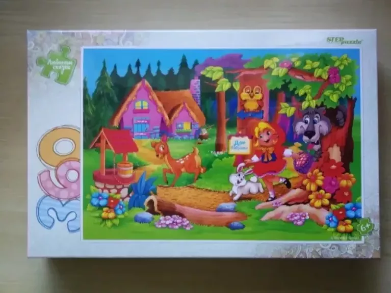 Dėlionė Puzzle 360 "Raudonkepuraitė" / 360 Puzzle Little Red Riding Hood