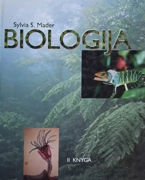 Biologija II knyga - Silvia Mader, knyga