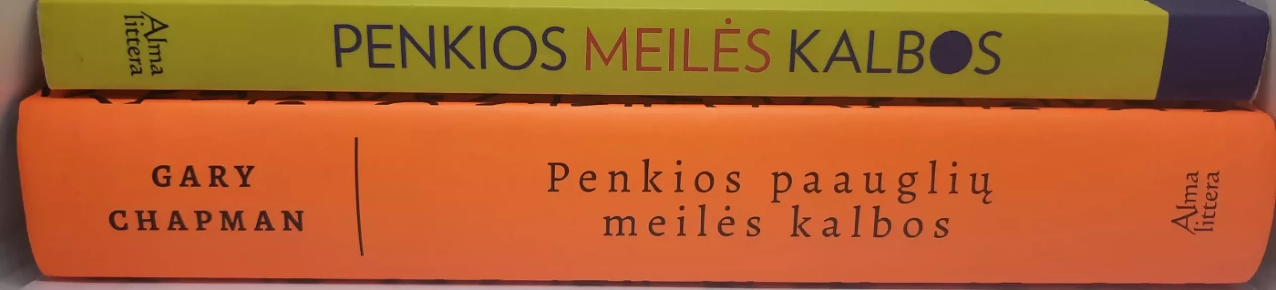 Penkios meilės kalbos. ; Penkios paauglių meilės kalbos. - Gary Chapman, knyga 1