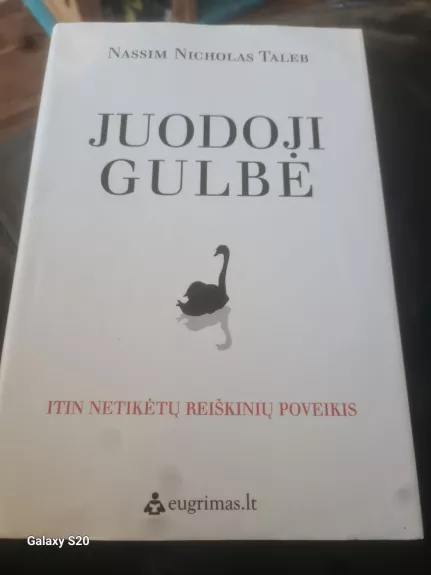 Juodoji gulbė - Nassim Nicholas Taleb, knyga 1