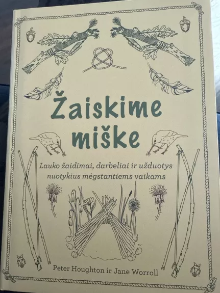 Žaiskime miške - Peter Houghton, knyga