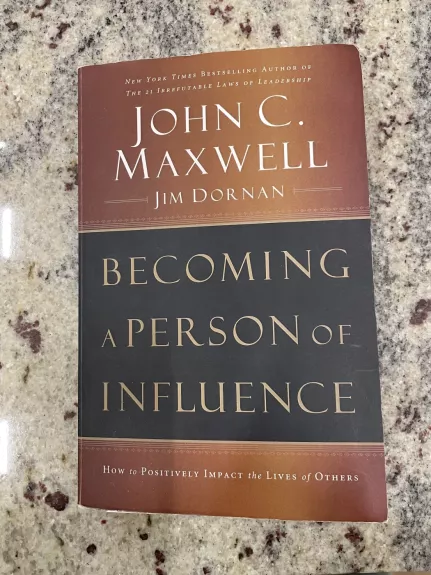 Becoming a person of influence