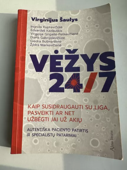 Vėžys 24/7 - Virginijus Šaulys, knyga