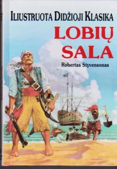 Lobių sala - Robertas Styvensonas, knyga