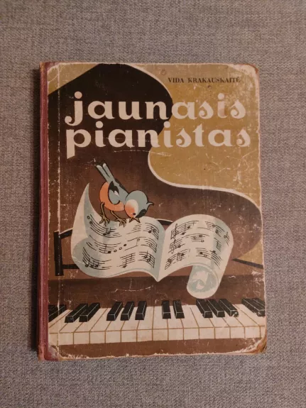 Jaunasis pianistas - Vida Krakauskaitė, knyga