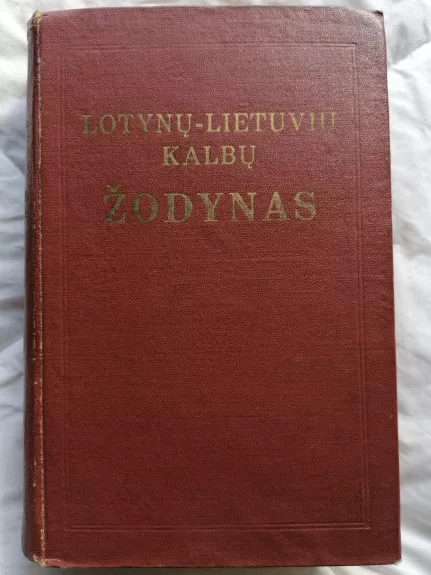 Lotynų-lietuvių kalbų žodynas
