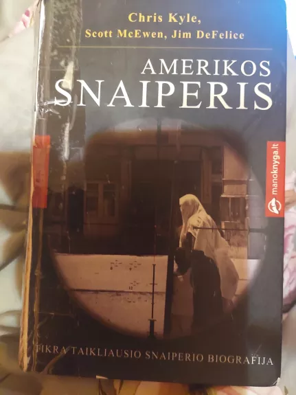 Amerikos snaiperis - Chris Kyle, knyga