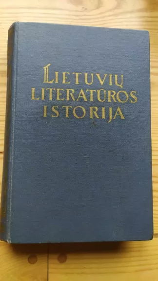 Lietuvių literatūros istorija (4 dalis)