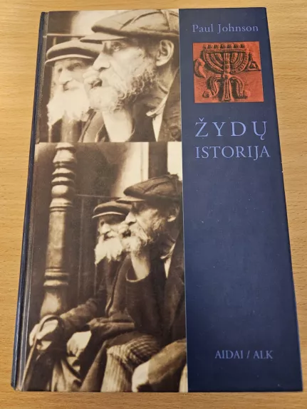 Žydų istorija - Paul Johnson, knyga