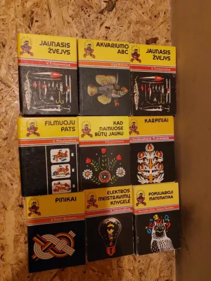 Sužinok ir išmok serijos knygos