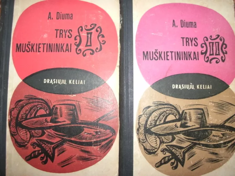 Trys muskietininkai 1,2 tomai