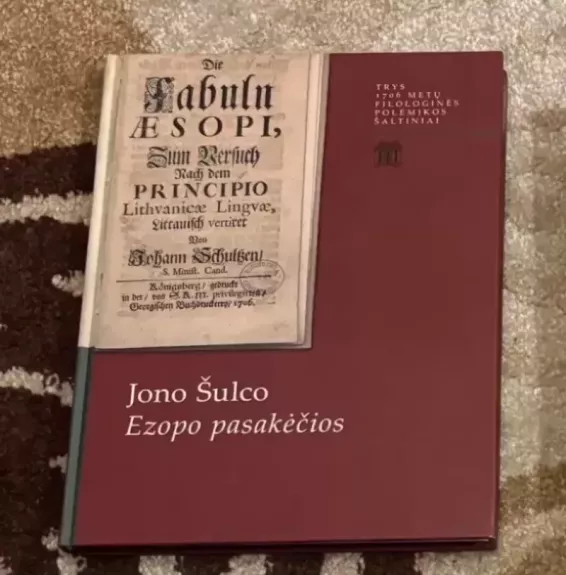 Jono Šulco "Ezopo pasakėčios" - Drotvinas V., knyga