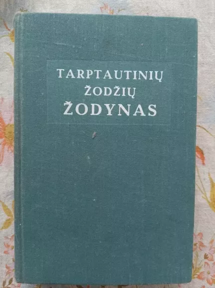 Tarptautinių žodžių žodynas
